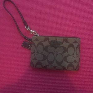 Coach wristlet